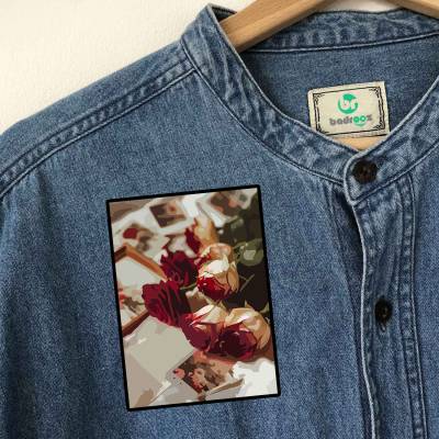 پچ حرارتی (برچسب لباس) جایی میان گل و خاطره