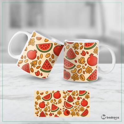 ماگ  پترن کارتونی یلدا