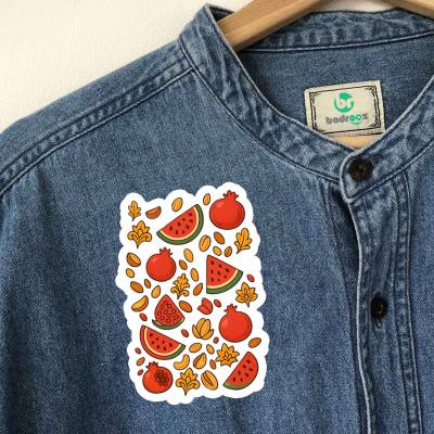 پچ حرارتی (برچسب لباس) پترن کارتونی یلدا