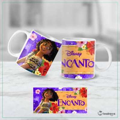 ماگ  انکانتو میرابل دیزنی Encanto – طرح گل‌دار جادویی میرابل