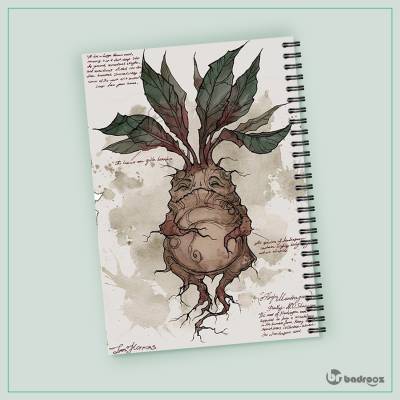 دفتر یادداشت مهرگیاه (ماندراک) هری پاتر