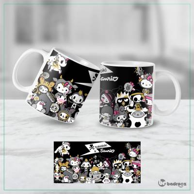 ماگ  توکیدوکی × سانریو همکاری محدود – طرح گروهی سیاه کیوت