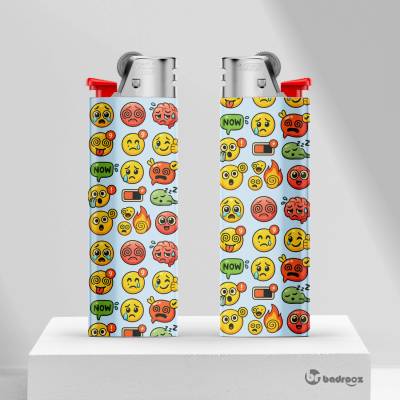 فندک پترن ایموجی کارتونی 