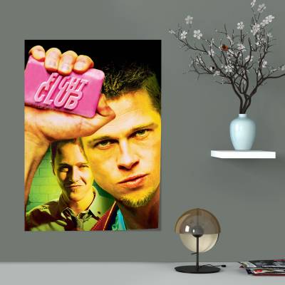 پوستر سیلک باشگاه مبارزه (Fight Club)-1