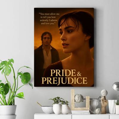 تابلو کنواس (بوم) پوستر رئال غرور و تعصب