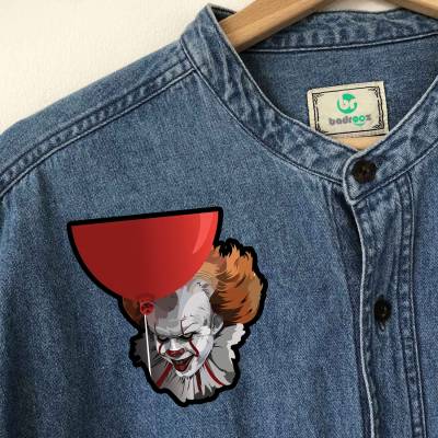 پچ حرارتی (برچسب لباس) پنی وایز (Pennywise)-3
