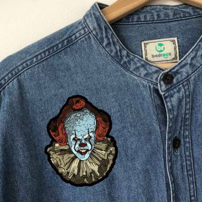 پچ حرارتی (برچسب لباس) پنی وایز (Pennywise)-6