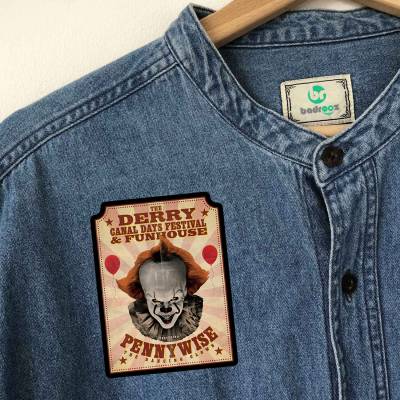 پچ حرارتی (برچسب لباس) پنی وایز (Pennywise)-7