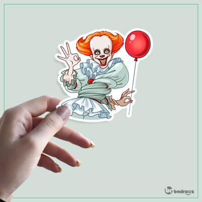 استیکر و برچسب پنی وایز (Pennywise)-8