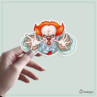 استیکر و برچسب پنی وایز (Pennywise)-12