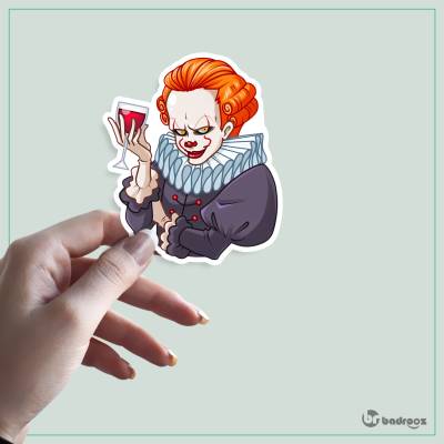 استیکر و برچسب پنی وایز (Pennywise)-16