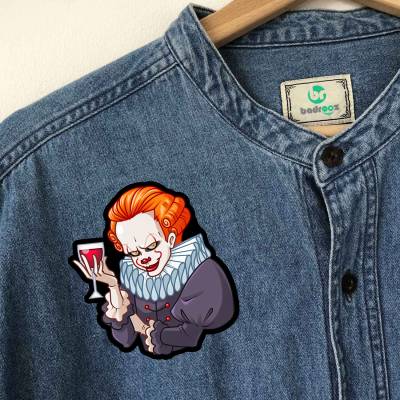 پچ حرارتی (برچسب لباس) پنی وایز (Pennywise)-16
