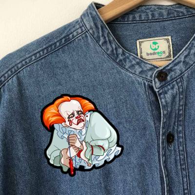 پچ حرارتی (برچسب لباس) پنی وایز (Pennywise)-18