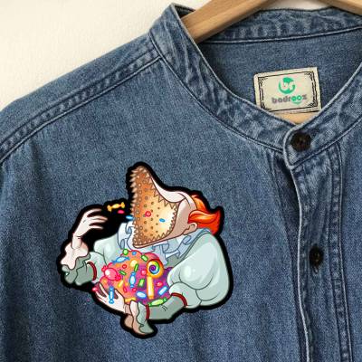 پچ حرارتی (برچسب لباس) پنی وایز (Pennywise)-22