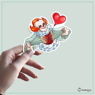استیکر و برچسب پنی وایز (Pennywise)-26