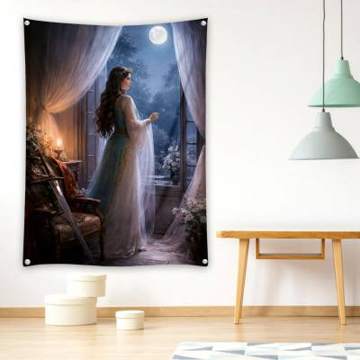 دراپ بنر تهمینه زیر نور ماه