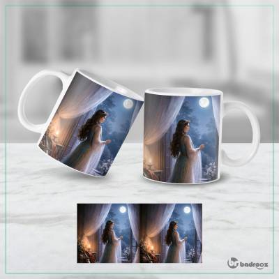 ماگ  تهمینه زیر نور ماه