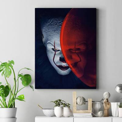 تابلو کنواس (بوم) پنی وایز (Pennywise)-27