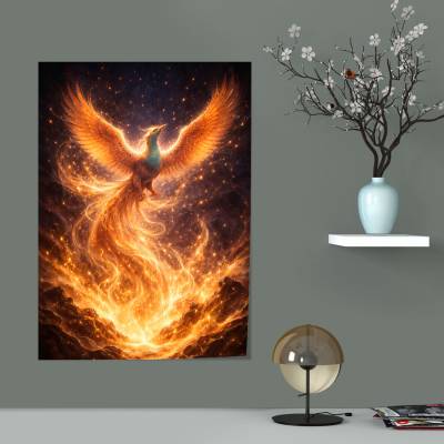 پوستر  تولد سیمرغ از آتش