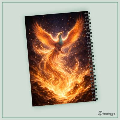 دفتر یادداشت تولد سیمرغ از آتش