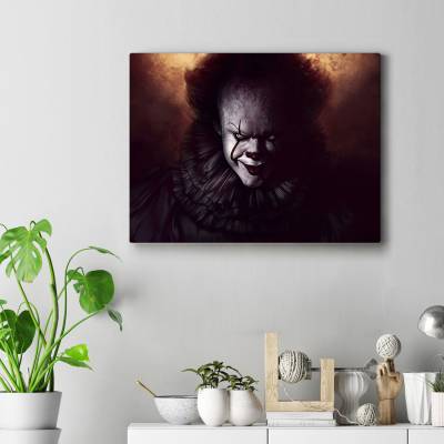 تابلو کنواس (بوم) پنی وایز (Pennywise)-29