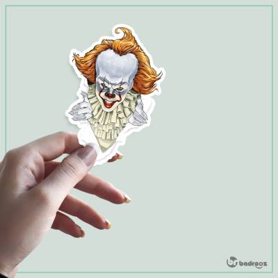 استیکر و برچسب پنی وایز (Pennywise)-31