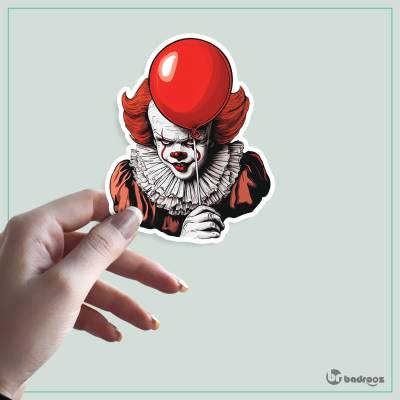 استیکر و برچسب پنی وایز (Pennywise)-32