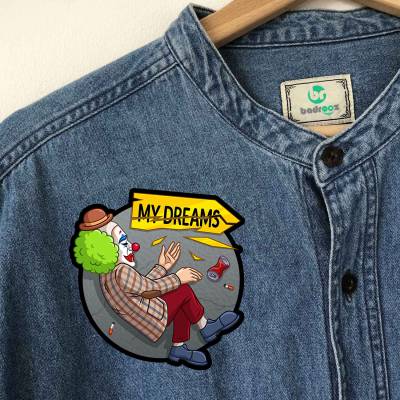 پچ حرارتی (برچسب لباس) جوکر (Joker)-5