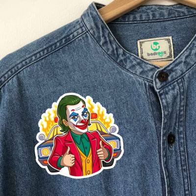 پچ حرارتی (برچسب لباس) جوکر (Joker)-9
