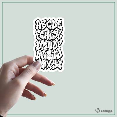 استیکر harry potter font