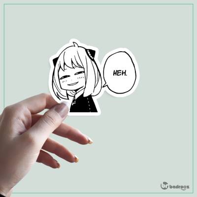 استیکر و برچسب میم ( انیمه اسپای فمیلی)