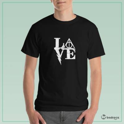 تی شرت مردانه harry potter love