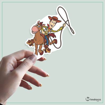 استیکر و برچسب وودی (Woody)-1