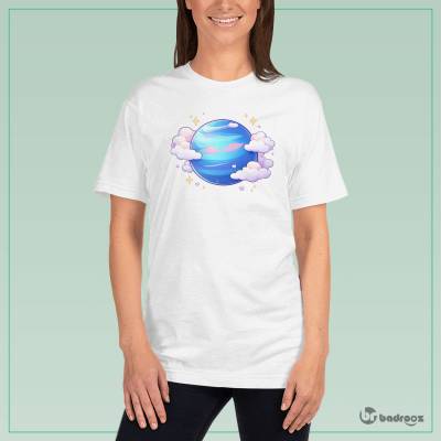 تی شرت زنانه سیاره نپتون کارتونی