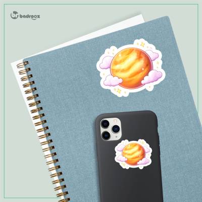 استیکر و برچسب سیاره ونوس کارتونی