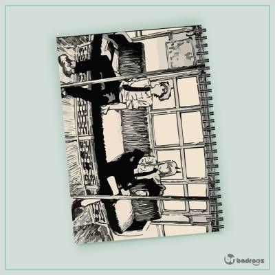 دفتر یادداشت انیمه چینساومن (دنجی و پاور)