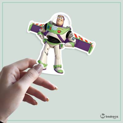 استیکر و برچسب باز لایتییر (Buzz Lightyear)-3