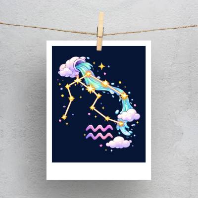 پولاروید(فتوکارت) صورت فلکی بهمن کارتونی