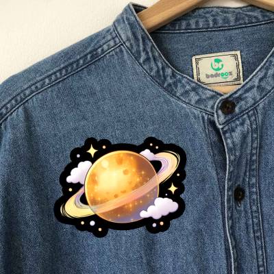 پچ حرارتی (برچسب لباس) سیاره عطارد کارتونی