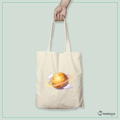 کیف خرید کتان (توت بگ) سیاره عطارد کارتونی