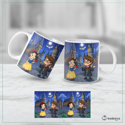 ماگ  هری پاتر و سفیدبرفی