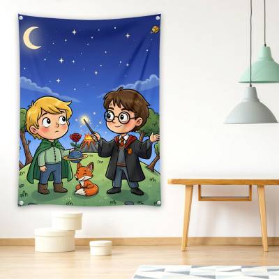 دراپ بنر هری پاتر و شازده کوچولو