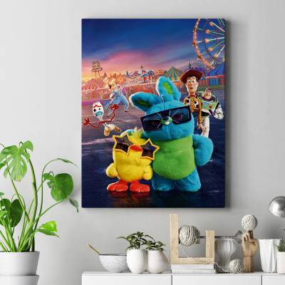 تابلو کنواس (بوم) داستان اسباب بازی (Toy Story)-27