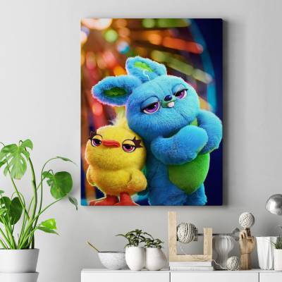 تابلو کنواس (بوم) داستان اسباب بازی (Toy Story)-28