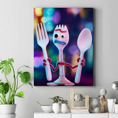 تابلو کنواس (بوم) داستان اسباب بازی (Toy Story)-30