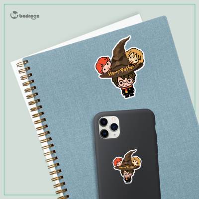 استیکر harry potter.ron.hermione