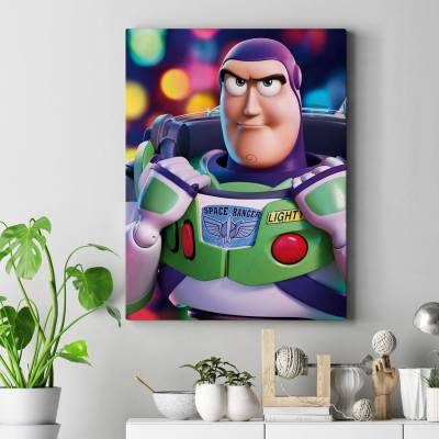 تابلو کنواس (بوم) باز لایتییر (Buzz Lightyear)-7