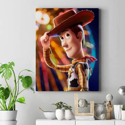 تابلو کنواس (بوم) وودی (Woody)-5