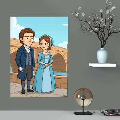 پوستر  آقای دارسی و الیزابت در سی و سه پل