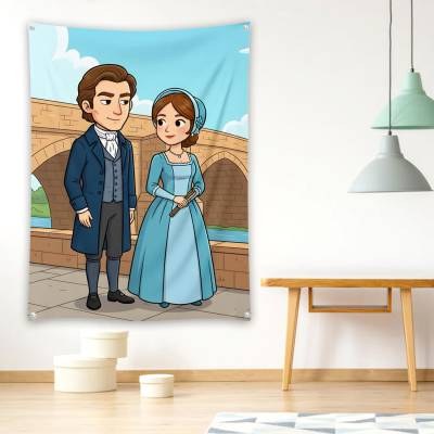 دراپ بنر آقای دارسی و الیزابت در سی و سه پل